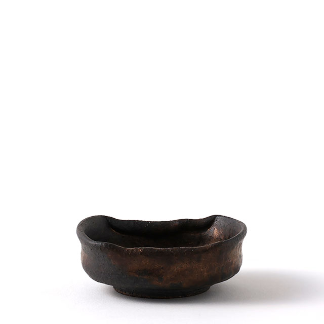 後河内隆継　深小皿変形スクエア