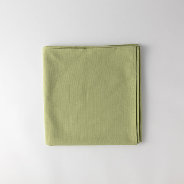 テーブルクロス　130×130モスグリーンN