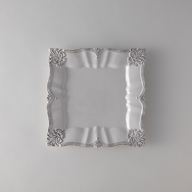 フレンチAN　スクエアプレート(L) 25cm