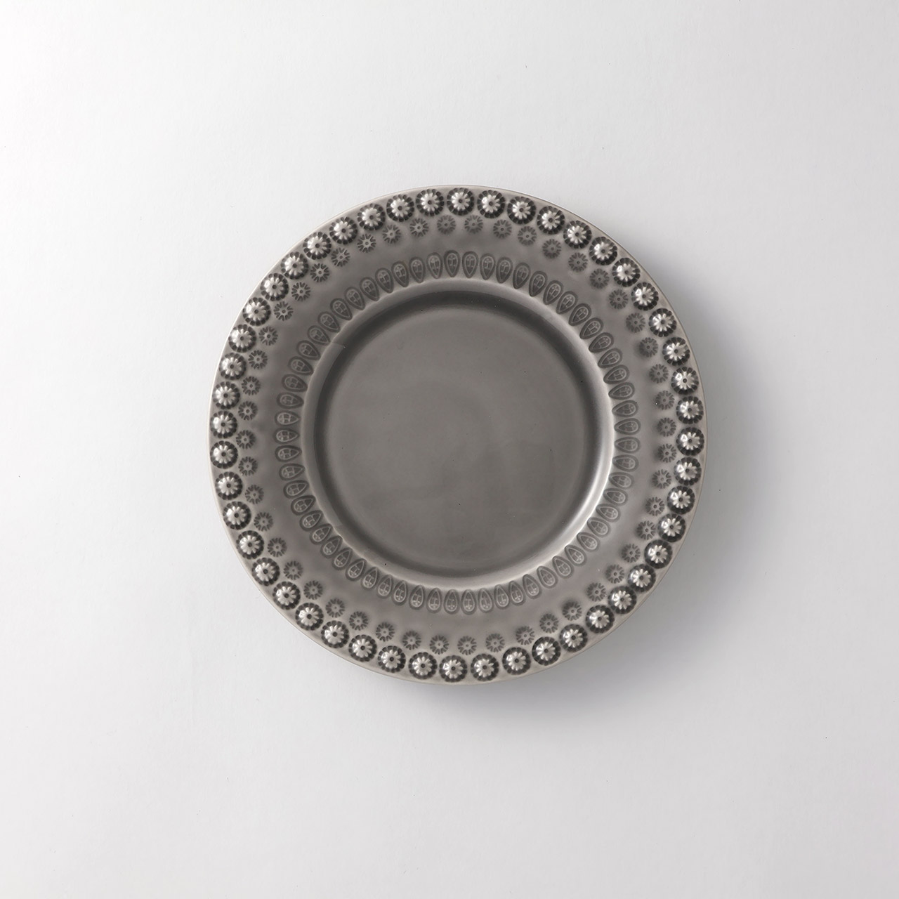 Pottery デザートプレート グレー22cm