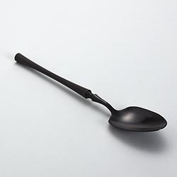 ブラックベベルエッジ　ディナースプーン