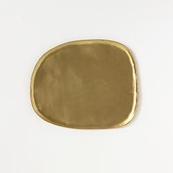 BRASS 真鍮変形トレイ