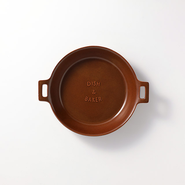 Tool ディッシュ&ベーカー皿 ブラウン L