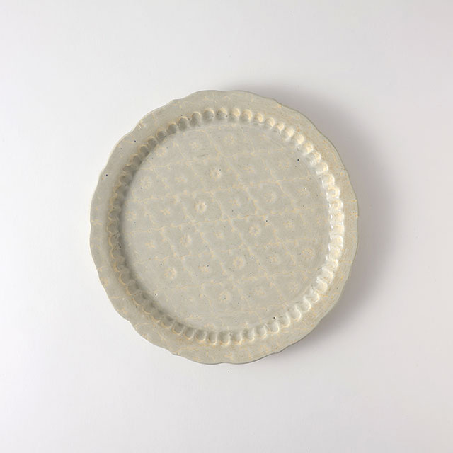 maruyama　淡ブループレート23.5