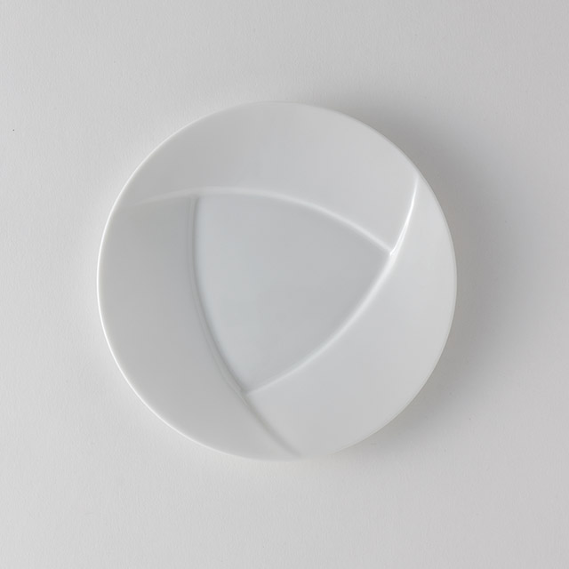 Keyu丸プレート　Tang 17白