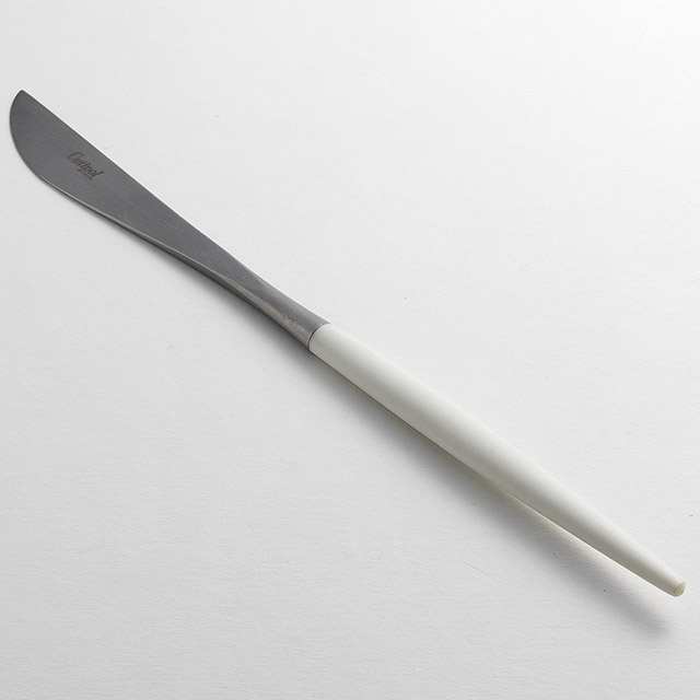 Cutipol　ディナーナイフ　ゴア　白