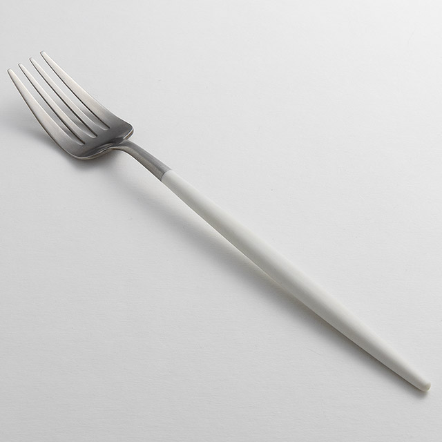 Cutipol　ディナーフォーク　ゴア　白