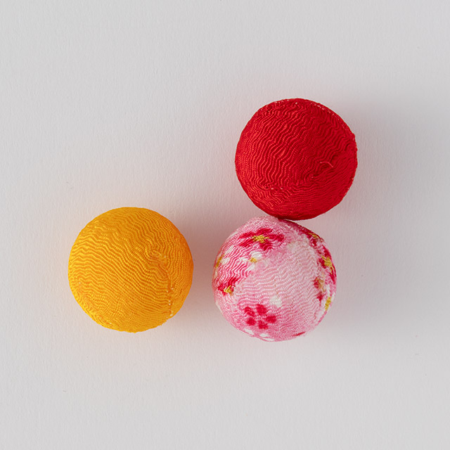 手まり ミニ布3ヶセット ④