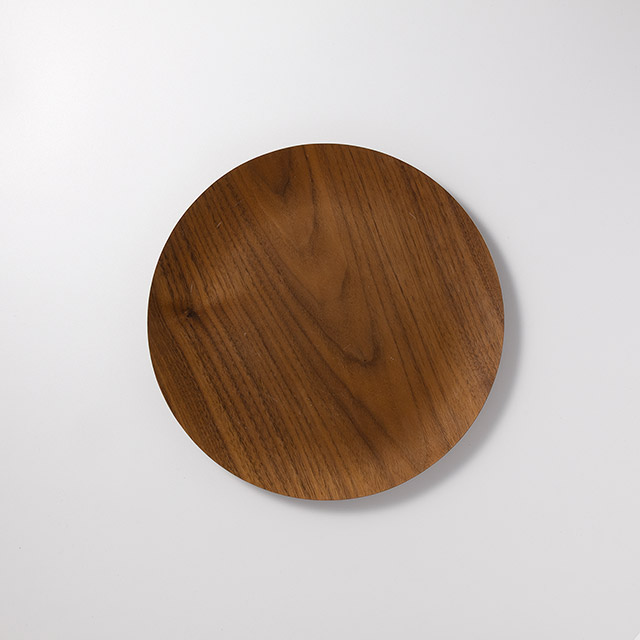 ラウンド丸茶トレー　28