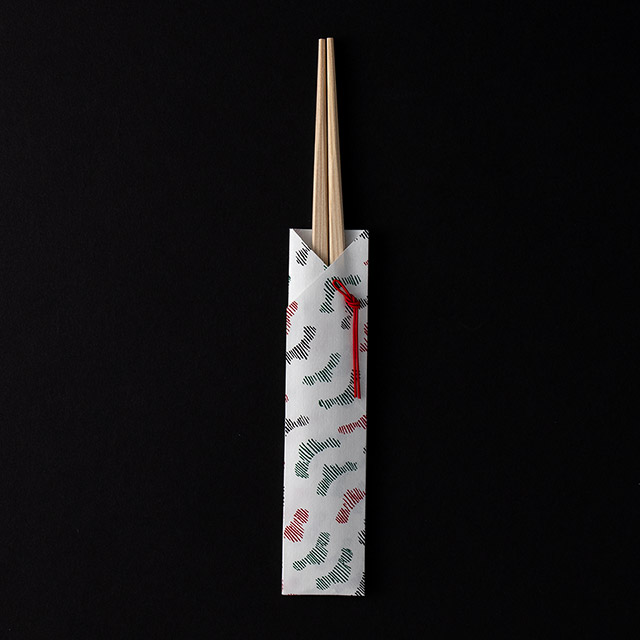 祝箸　松アート　吉野杉