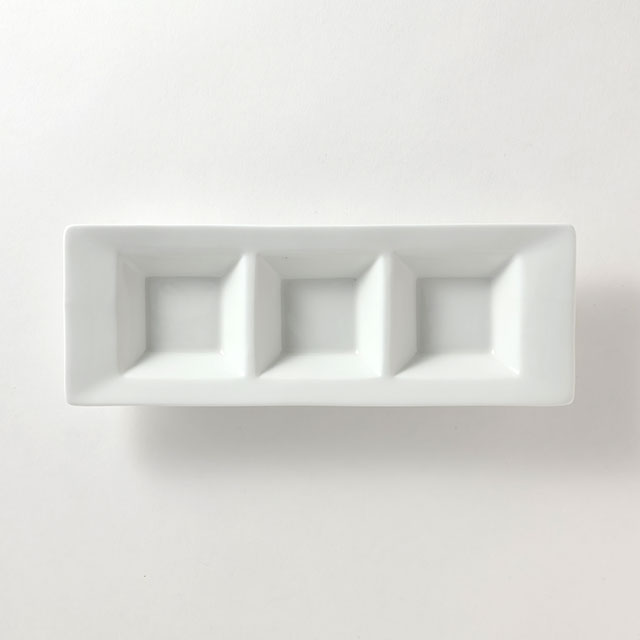 キューブ三連プレート