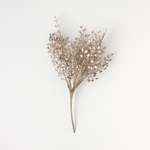 X'masオーナメント　ゴールド／シルバー枝