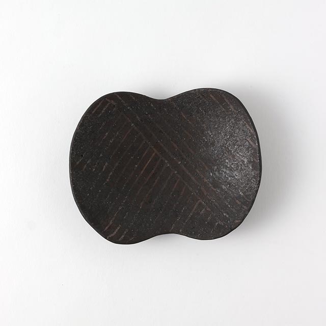 グレージュ小皿