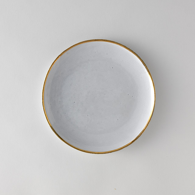 アスティエ クレジス 金ライン 20.5cm皿