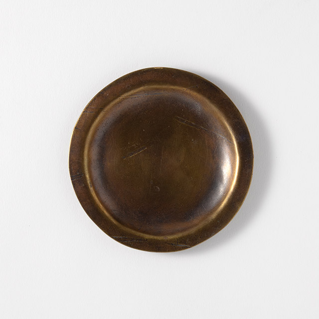 永島義教 丸真鍮コースター10cm