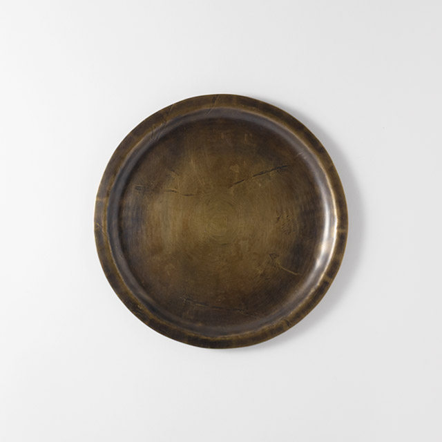 永島義教 真鍮丸プレート22.5