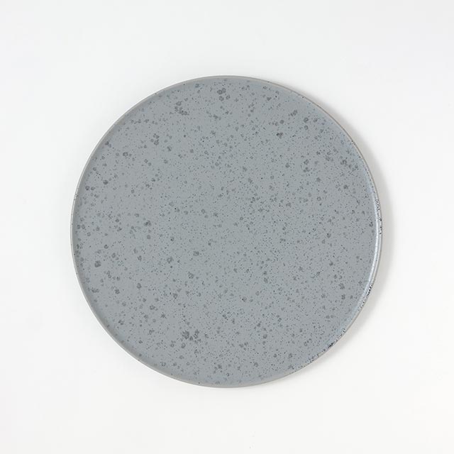 J.kahler丸プレート　マット　グレー27cm