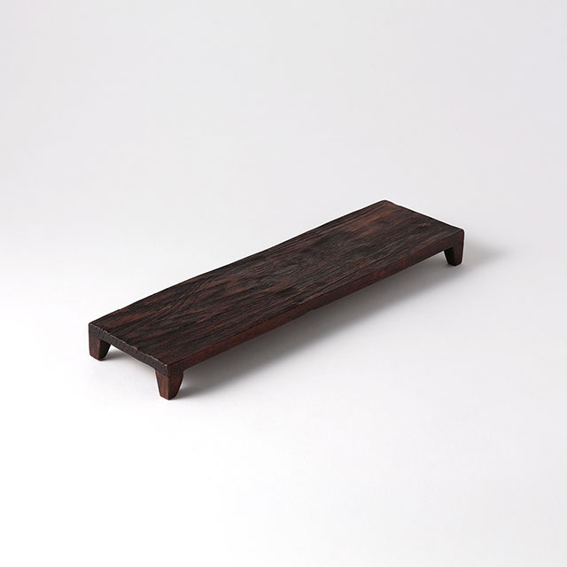 チーク長方形ロングプレート33×9