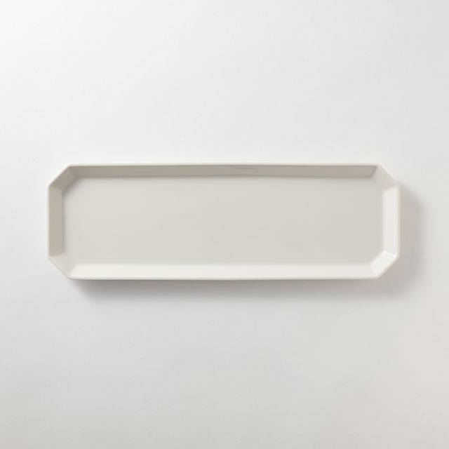 八角長皿34.5×11 波佐見焼