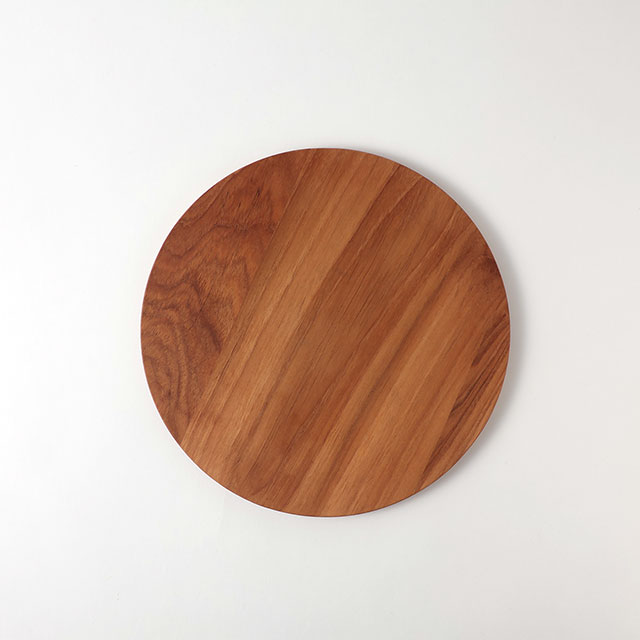 木製丸プレート27cm