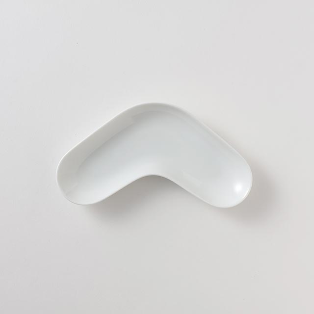 Kita白ブーメランプレートS