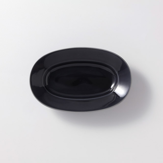 Y.iihoshi オーバルプレートSムーングレー