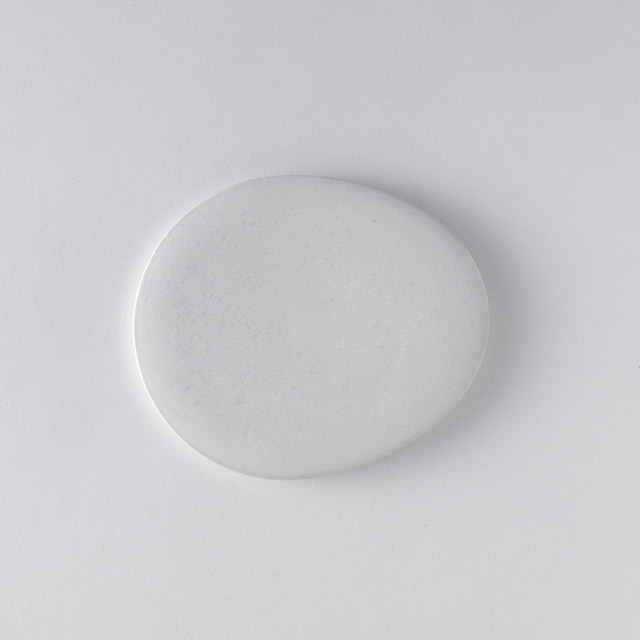 ミスト ホワイトプレートオーバル