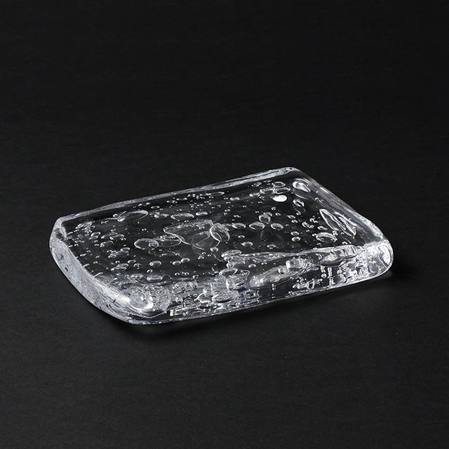 ガラスロックプレート(クリア)180×130