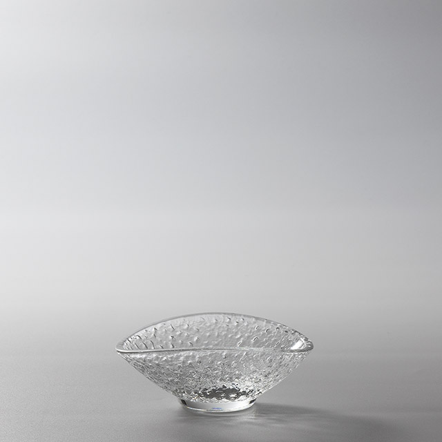 シズク ガラス小鉢変形