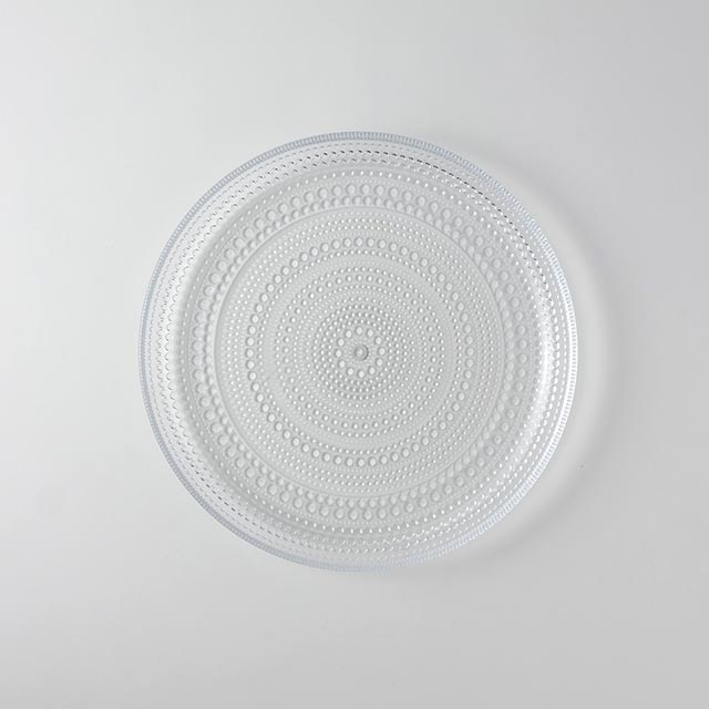 イッタラ　カステヘルミ　ガラスプレート24.5cm