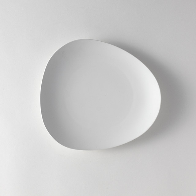 Y.iihoshi変形白プレートL