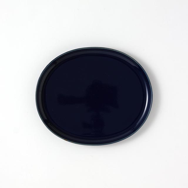 T&Mオーバル皿瑠　紺