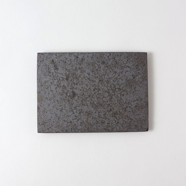 TS・Znグレー板皿17×12.5