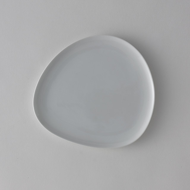 ジャン・マリーマソー スモール変形皿 白