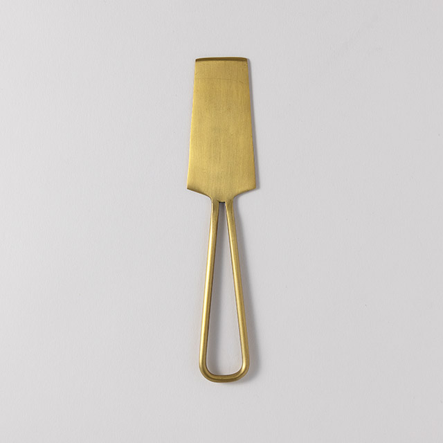 チーズナイフ ブラッシュド 台形型