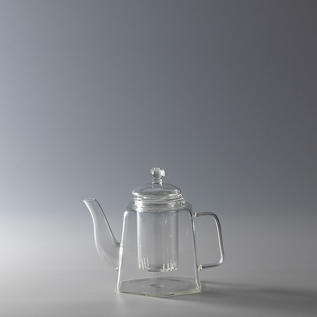 ガラスティーポット　Hexagon