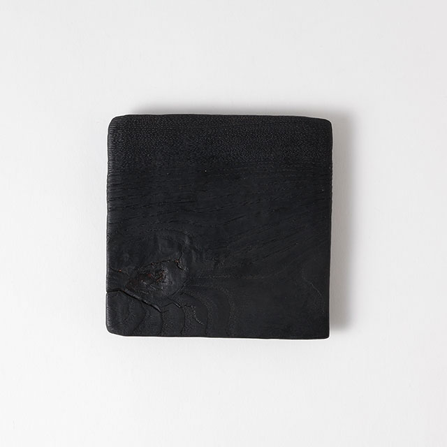 漆山ひろみ　黒板皿　12cm(A)