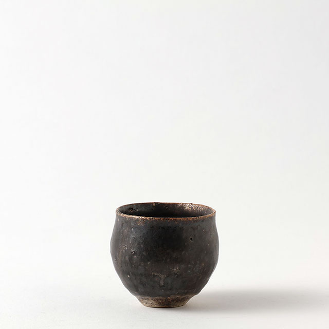 山田浩之　金銀彩湯呑