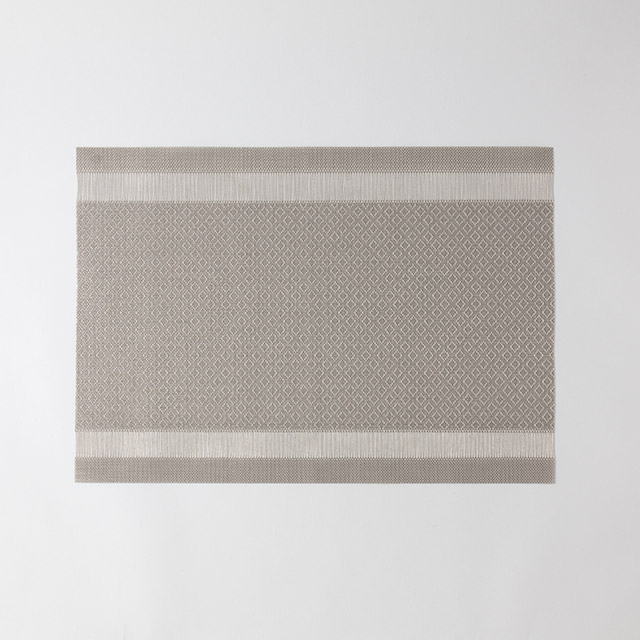 ラティスランチョンマット グレー