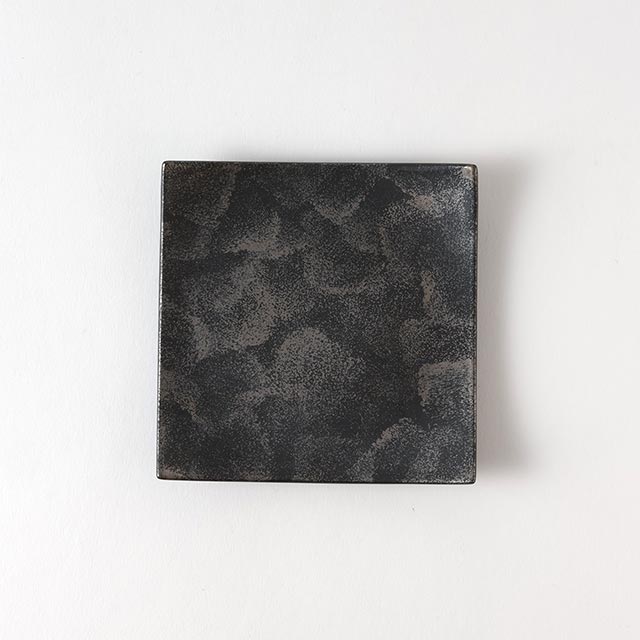 シルバー／グレー銘々皿