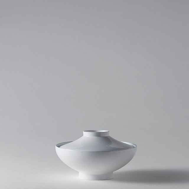 汁椀ホワイト　蓋付き