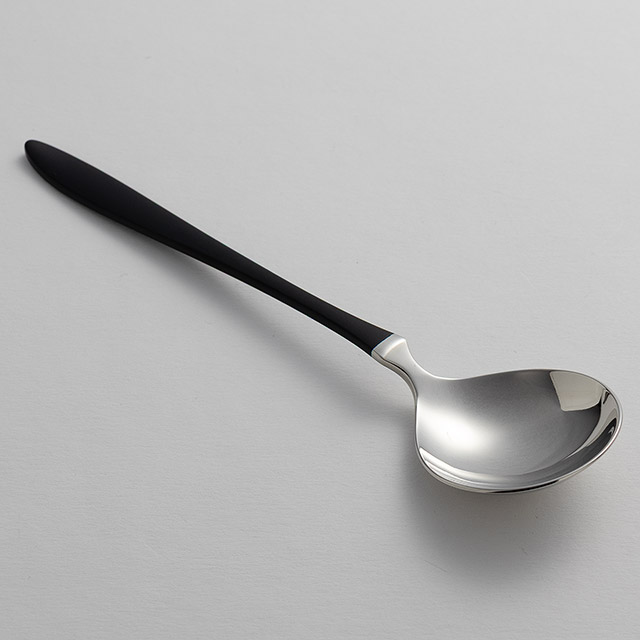 リモア　ブイヨンスプーン　黒