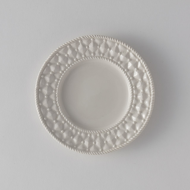 ELIOS MATEプレート13.5cmクリーム