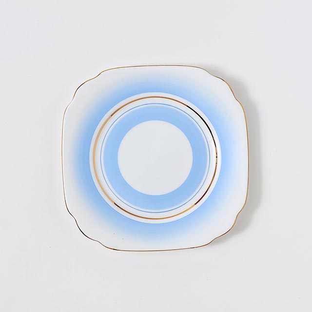 アンティーク スクエア皿イギリス