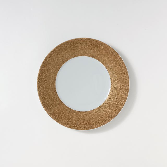 SPAL マットゴールドデザートプレート