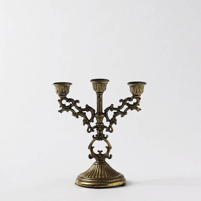 ミニキャンドルホルダー（イタリー）3灯