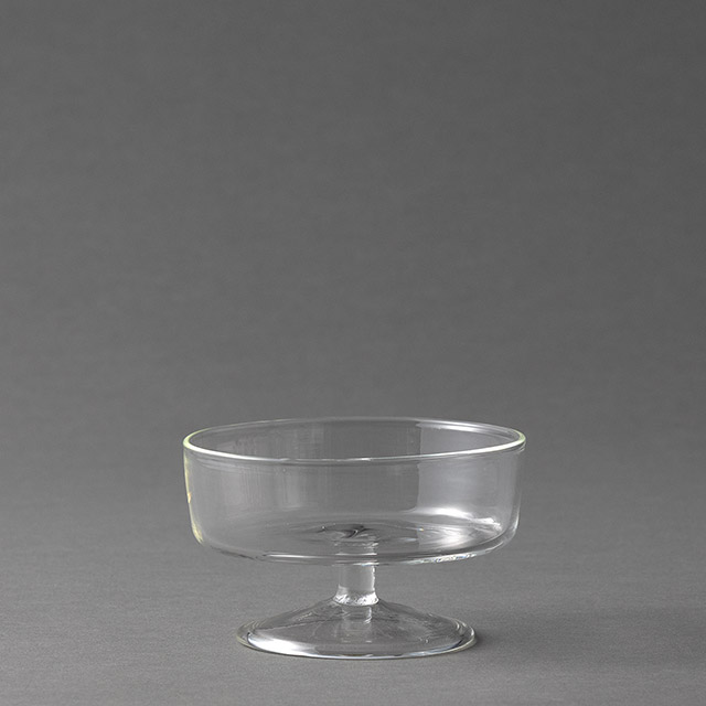 スコン　アイスクリームグラス　クリア