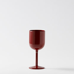 漆ワインカップ　朱