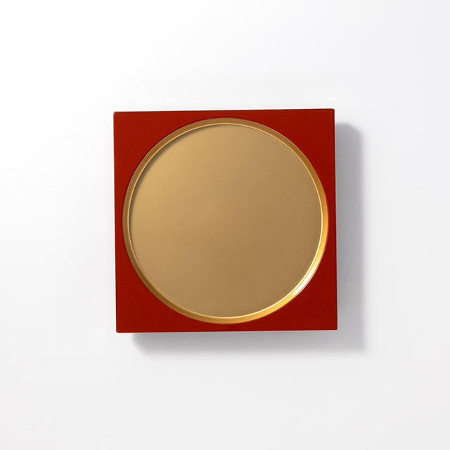 瑞芳皿　朱内金　ABS