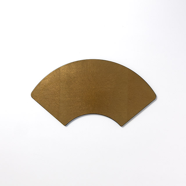 漆扇形　中敷Ｇ／Ｓ